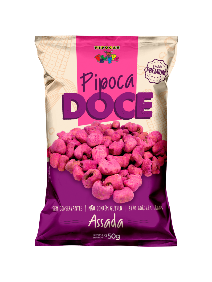 Pacote de Pipoca Doce Canjicada